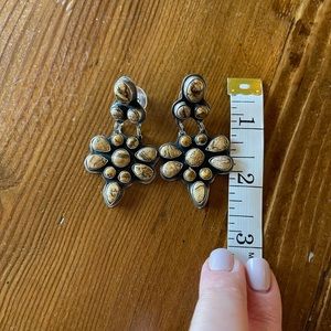 ROCKI GORMAN Jasper earrings Sterling